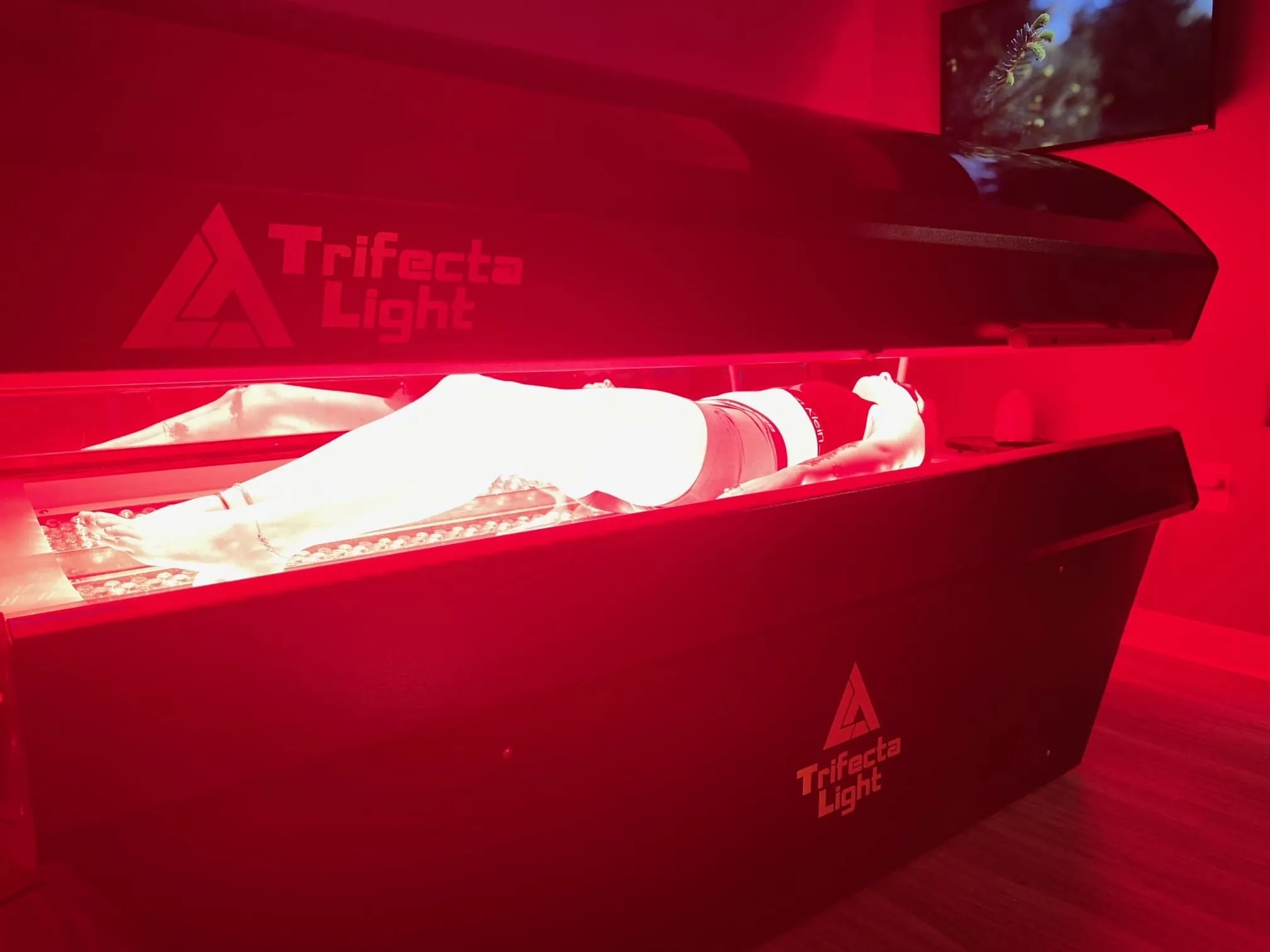Trifecta red light therapy bed